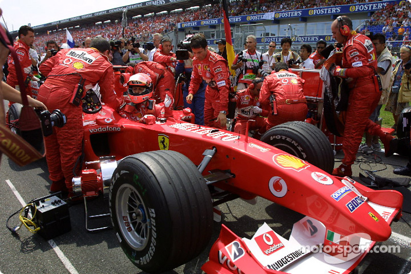 Michael Schumacher gridde