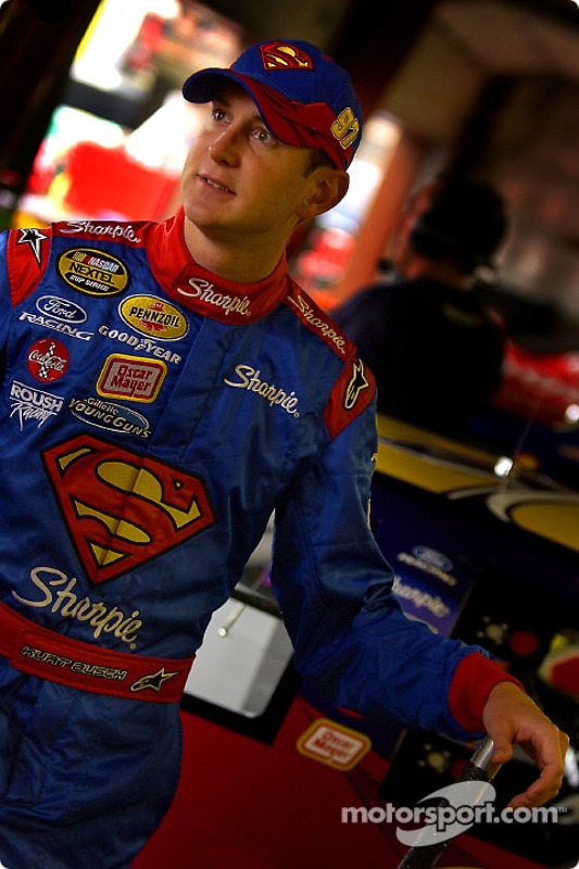 Kurt Busch, com seu macacão Superman em 2004