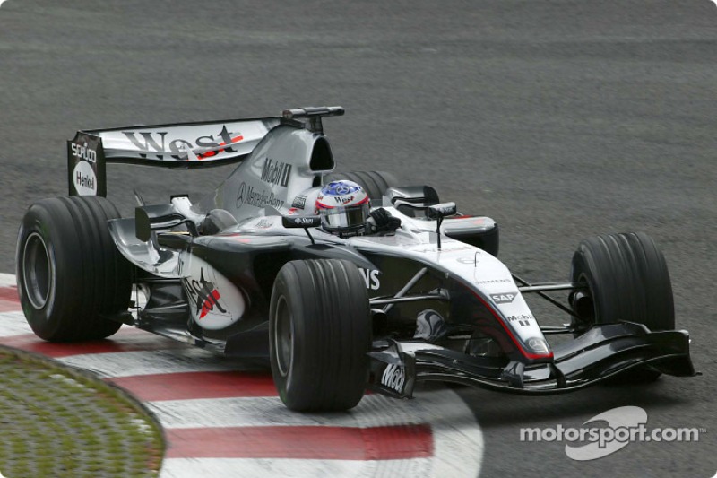 2004: Гран При Бельгии, McLaren MP4-19B. Стартовал 10-м