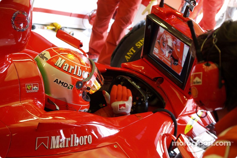 2004: homenaje a los tifosi de Ferrari