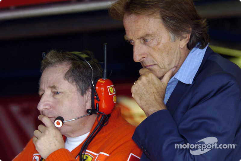 Jean Todt ve Luca di Montezemolo
