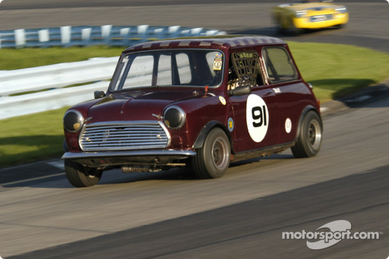 Austin Cooper S 1966 At Watkins Glen Vintage Grand Prix