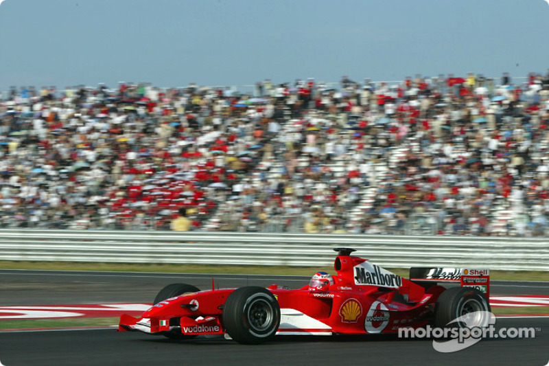 2004: Ferrari, vice-campeão (114 pts)