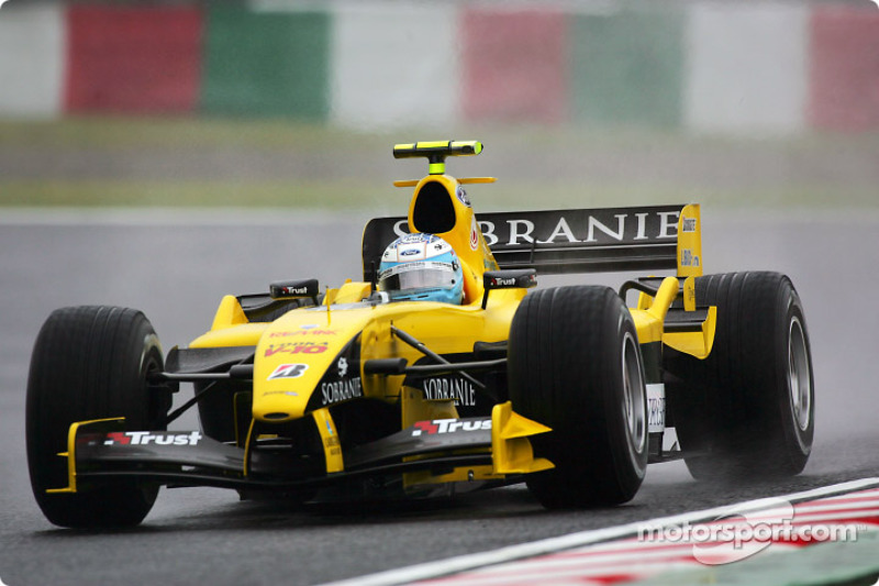 Robert Doornbos no Japão em 2004