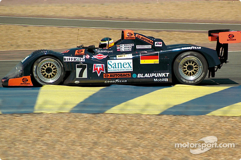 #7 Joest Racing TWR, Porsche WSC 95: Davy Jones, Alexander Wurz, Manuel Reuter