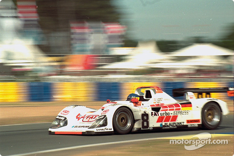 #8 Joest Racing TWR Porsche WSC 95: Didier Theys, Michele Alboreto, Pierluigi Martini