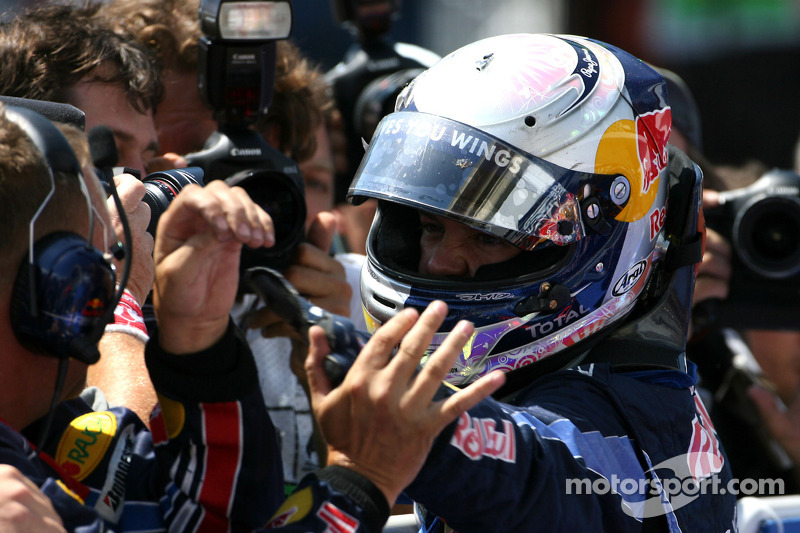 Yarış galibi Sebastian Vettel, Red Bull Racing