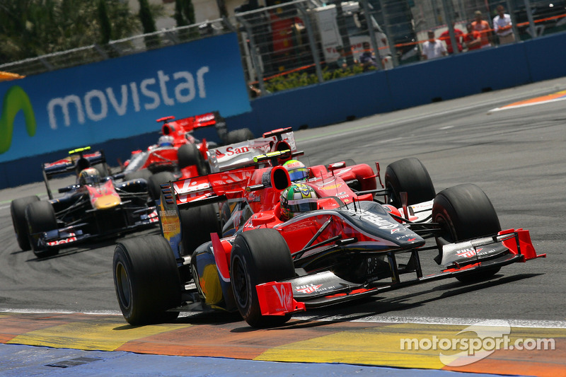 Timo Glock, Virgin Racing ve Lucas di Grassi, Virgin Racing