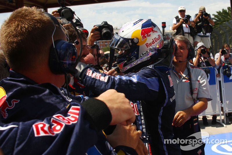 Yarış galibi Sebastian Vettel, Red Bull Racing