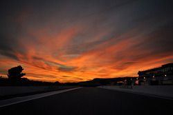 Zonsondergang over Circuit Paul Ricard