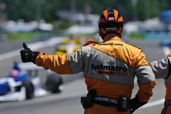 The Holmatro Safety Team salutes the Indy Lights field