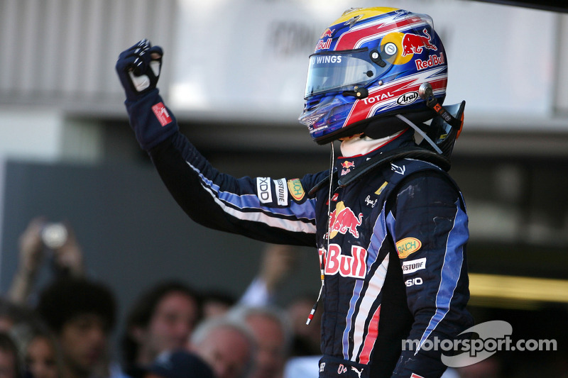 Yarış galibi Mark Webber, Red Bull Racing