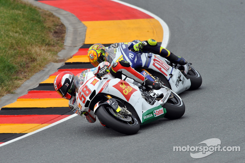Marco Simoncelli, San Carlo Honda Gresini, Valentino Rossi, Fiat Yamaha Team