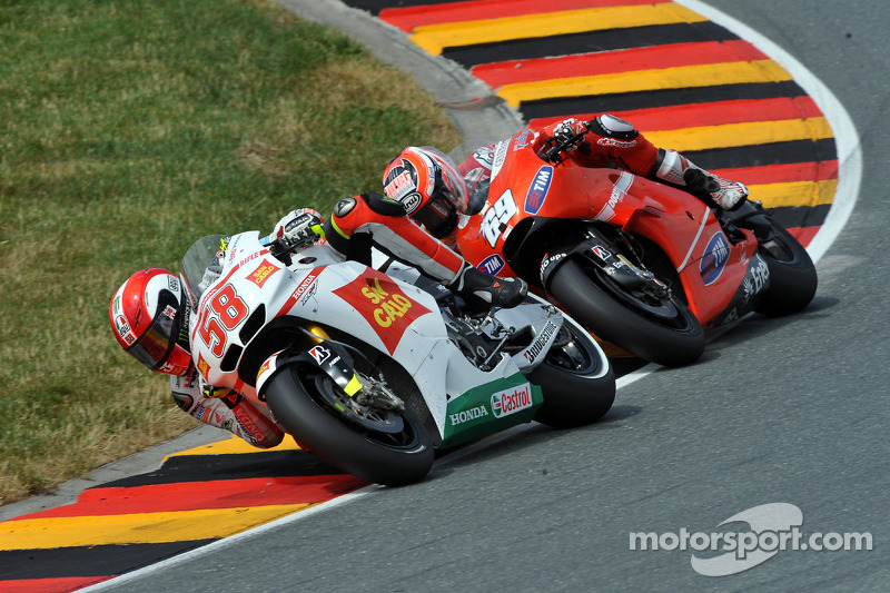 Marco Simoncelli, San Carlo Honda Gresini, Nicky Hayden, Ducati Marlboro Team