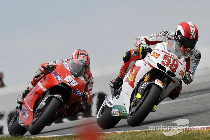 Marco Simoncelli, San Carlo Honda Gresini, Nicky Hayden, Ducati Marlboro Team