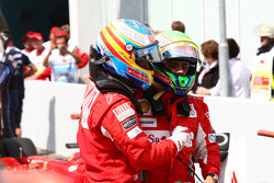 Fernando Alonso, Scuderia Ferrari and Felipe Massa, Scuderia Ferrari