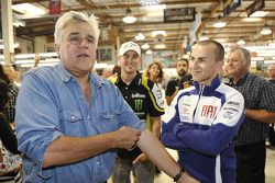 Jay Leno y Jorge Lorenzo, Fiat Yamaha Team