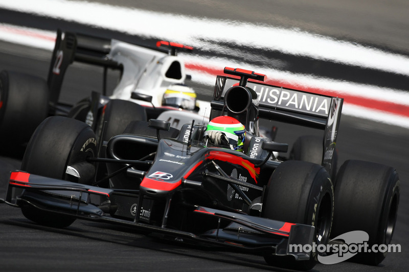 Sakon Yamamoto, Hispania Racing F1 Team ve Pedro de la Rosa, BMW Sauber F1 Team