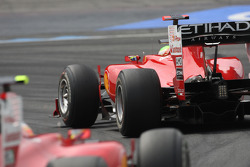 Felipe Massa, Scuderia Ferrari and Fernando Alonso, Scuderia Ferrari