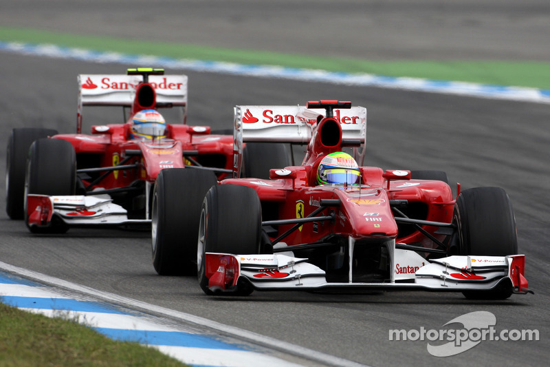 Felipe Massa, Scuderia Ferrari e Fernando Alonso, Scuderia Ferrari