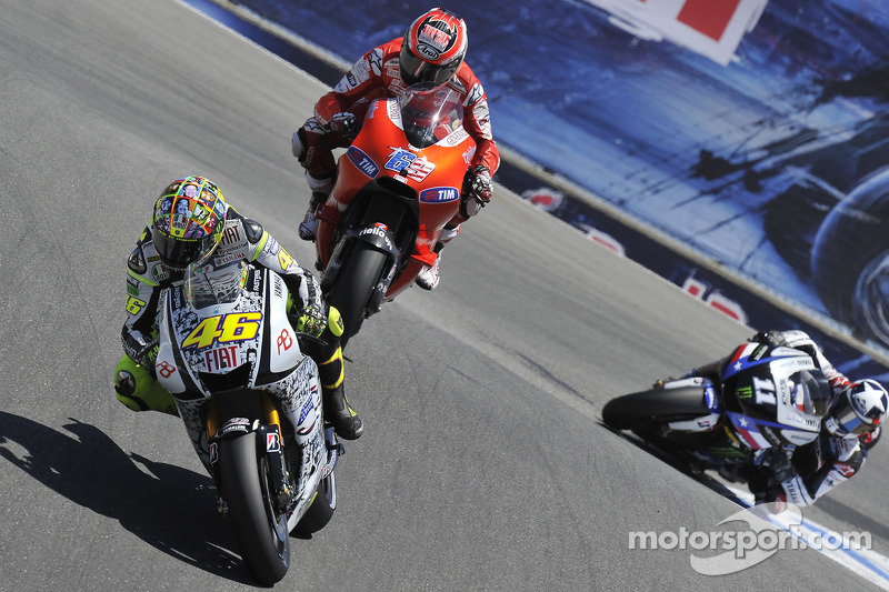 2010 - Rossi s'en va chercher le podium