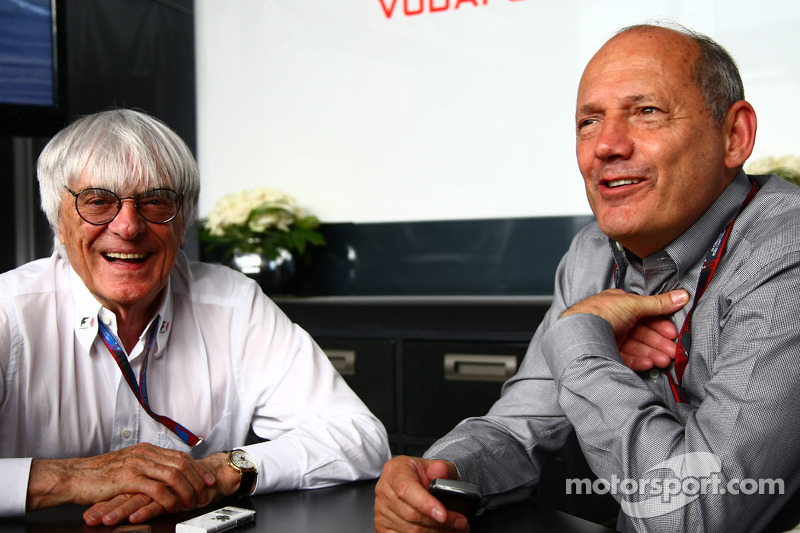 Bernie Ecclestone et Ron Dennis, McLaren