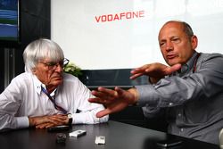 Bernie Ecclestone and Ron Dennis, McLaren