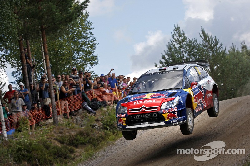 Finlande 2010 : débuts dans l'équipe officielle Citroën