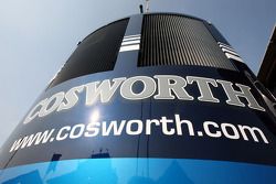 Cosworth truck in the paddock