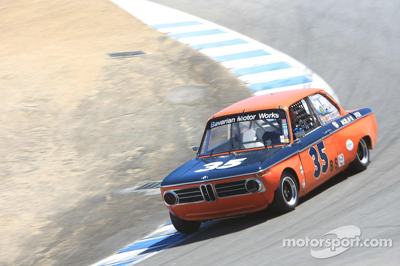 Tom Brecht, 1968 BMW 2002 T/A at Monterey Motorsports Reunion Tom Brecht, 1968 BMW 2002 T/A at Monterey Motorsports Reunion