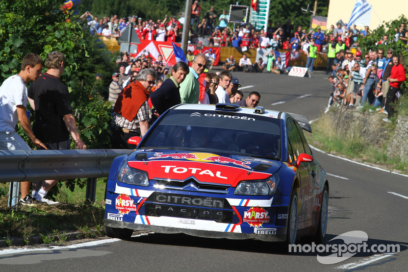 Auto Citroën C4 WRC de Sebastien Ogier y Julien Ingrassia, Citroën Junior Team