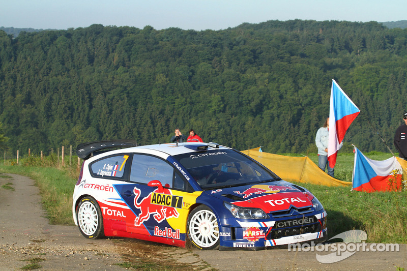 Auto Citroën C4 WRC de Sebastien Ogier y Julien Ingrassia, Citroën Junior Team