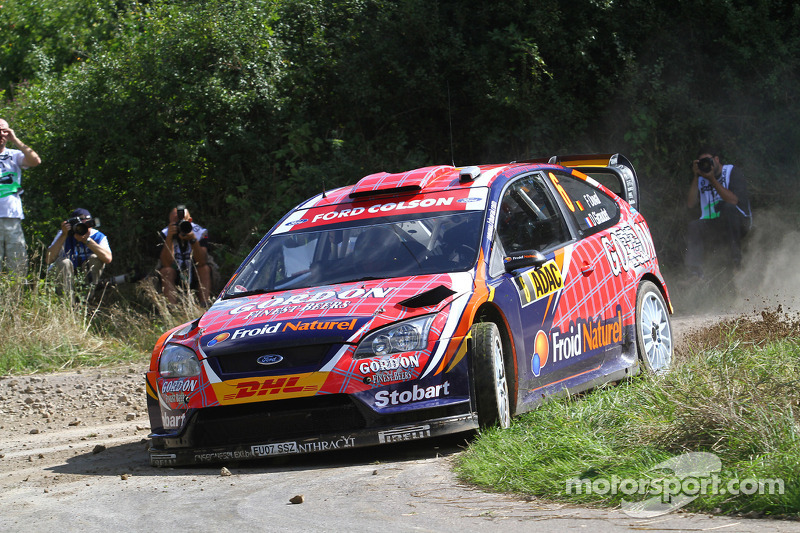 Frana Ois Duval And Denis Giraudet Ford Focus Rs Wrc 08 Stobart Vk