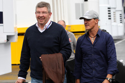 Ross Brawn Takım Patronu, Mercedes GP, Michael Schumacher, Mercedes GP
