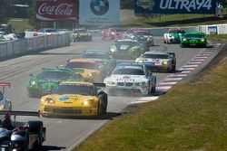 Start of the 2010 Grand Prix of Mosport