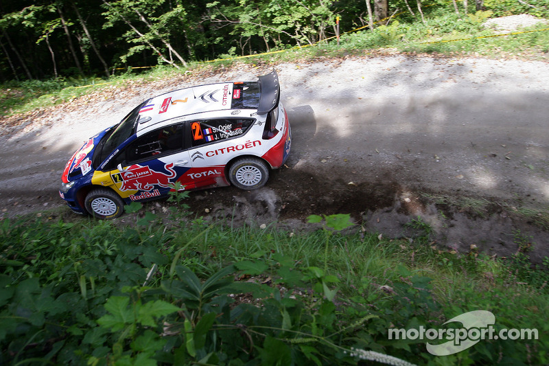 Sébastien Ogier and Julien Ingrassia, Citroën C4 WRC, Citroën Junior Team