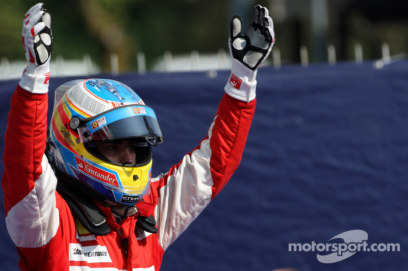 Race winnaar Fernando Alonso, Scuderia Ferrari