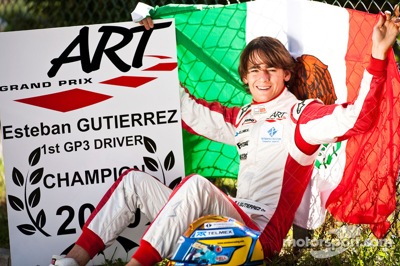 Campeón 2010 de la GP3: Esteban Gutiérrez