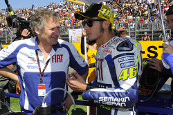 Valentino Rossi, Fiat Yamaha Team, et Jeremy Burgess