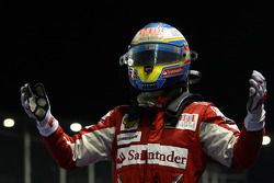 Ganador de la carrera Fernando Alonso, Scuderia Ferrari