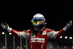 vainqueur Fernando Alonso, Scuderia Ferrari