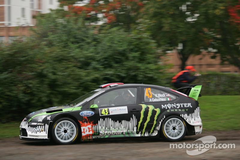 Ken Block And Alex Gelsomino Ford Focus Wrc 08 Monster World Rally