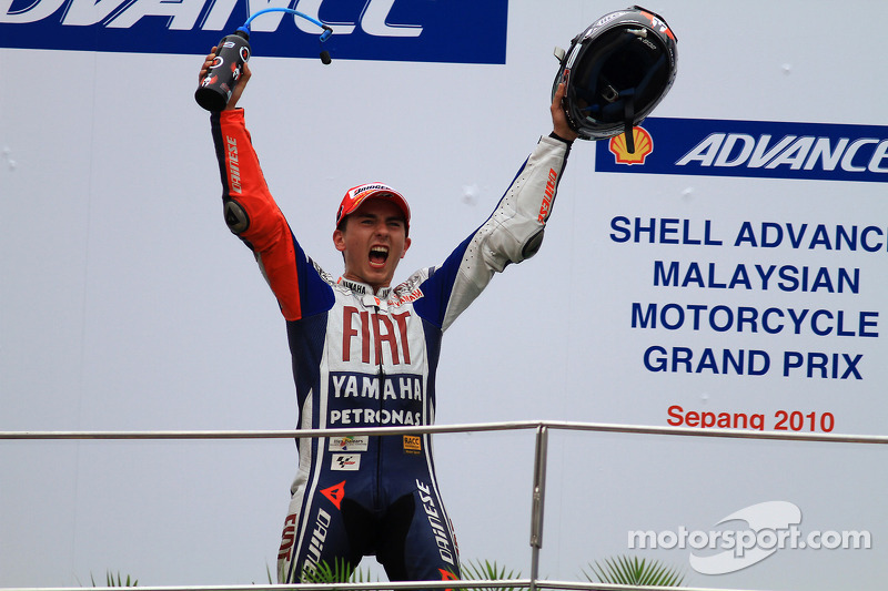 2010: MotoGP, Campeão - Jorge Lorenzo - Yamaha