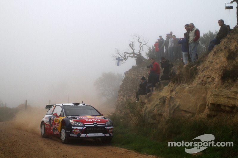 Sébastien Ogier and Julien Ingrassia, Citroën C4 WRC, Citroën Junior Team