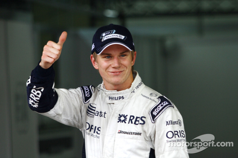 Pole winner Nico Hulkenberg, Williams F1 Team