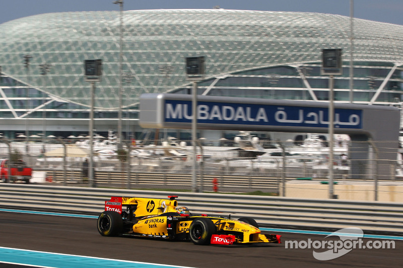 Robert Kubica, Renault F1 Team, GP Abu Zabi 2010