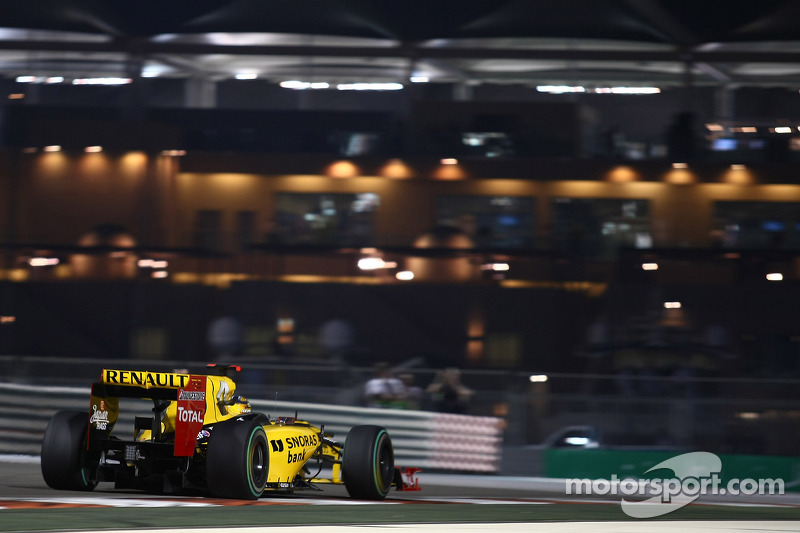 Robert Kubica, Renault F1 Team, GP Abu Zabi 2010