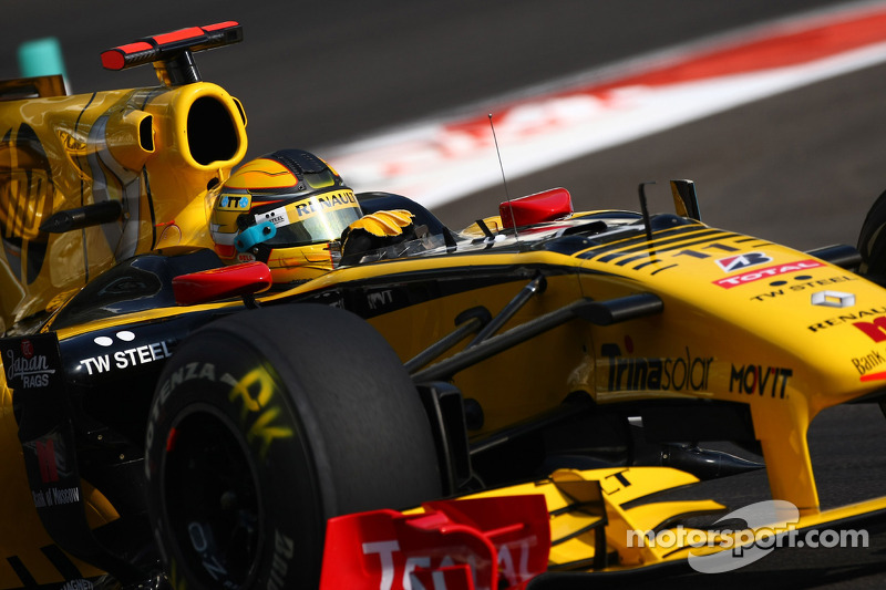 Robert Kubica, Renault F1 Team, GP Abu Zabi 2010