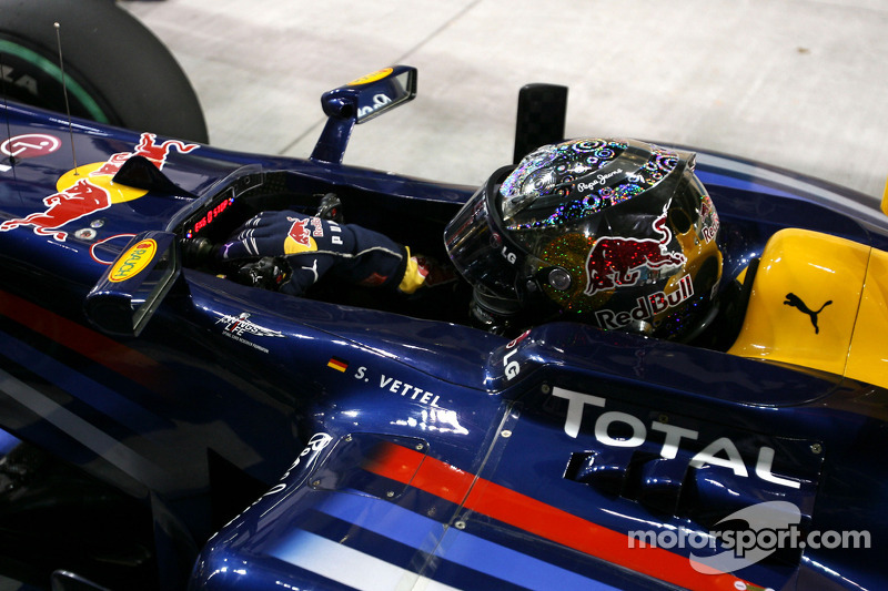 Pole: Kazanan Sebastian Vettel, Red Bull Racing