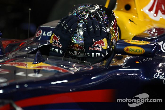 Sebastian Vettel, campeón del mundo de Fórmula 1 del año 2010 con Red Bull